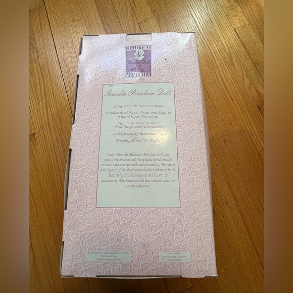 RARE Collectible Memories Porcelain Doll A Limited Collector’s Edition Bride Eva - Picture 9 of 17